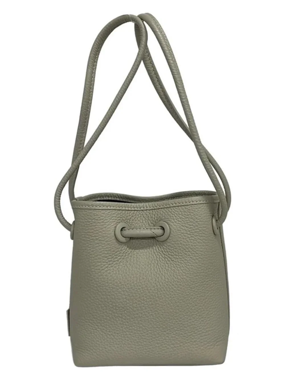 VASIC Bond Mini Mini Gray Beige Leather Tote Bag